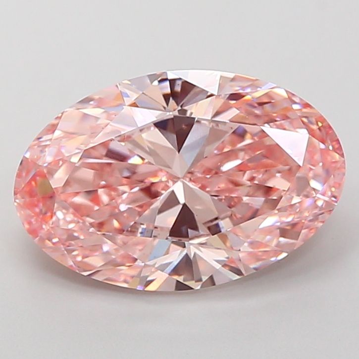 5.01 ct. oval Lab Grown Diamond front image