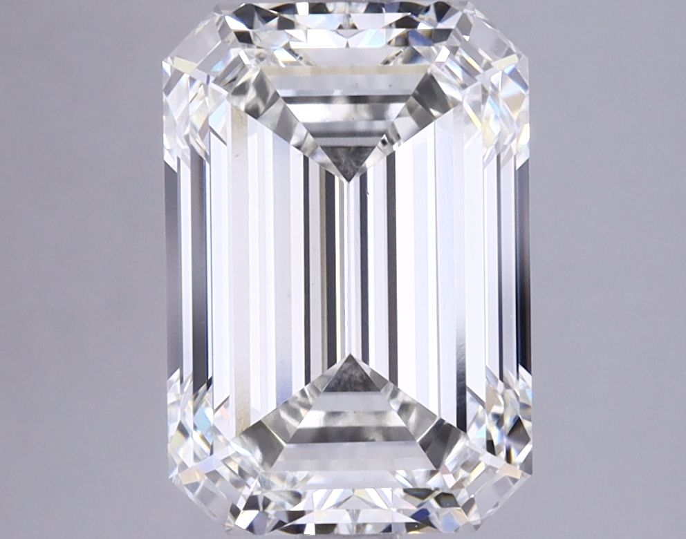 3.75 ct. emerald Lab Grown Diamond front image