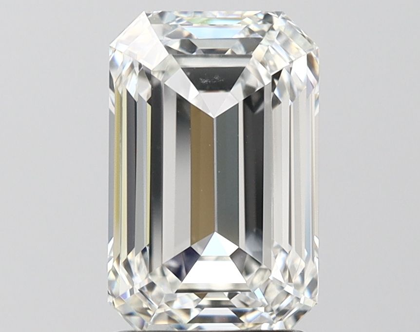 2.74 ct. emerald Lab Grown Diamond front image