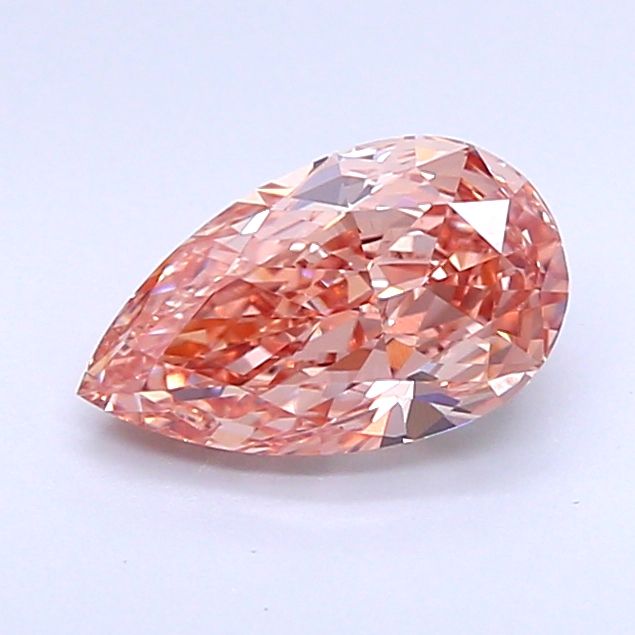 1.09 CT Fancy Vivid Green PEAR