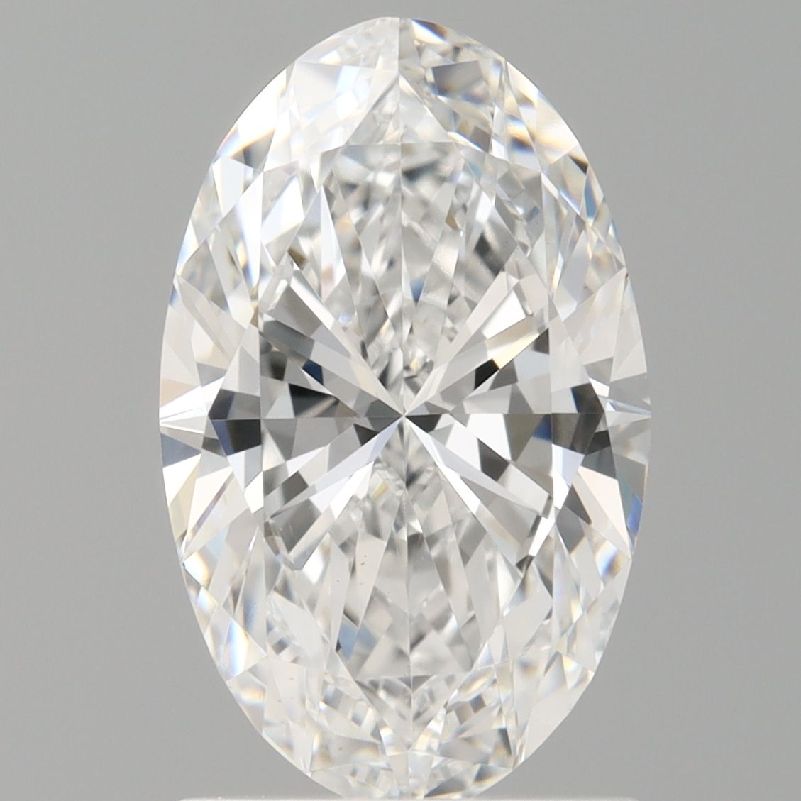 1.56 ct. oval Lab Grown Diamond front image