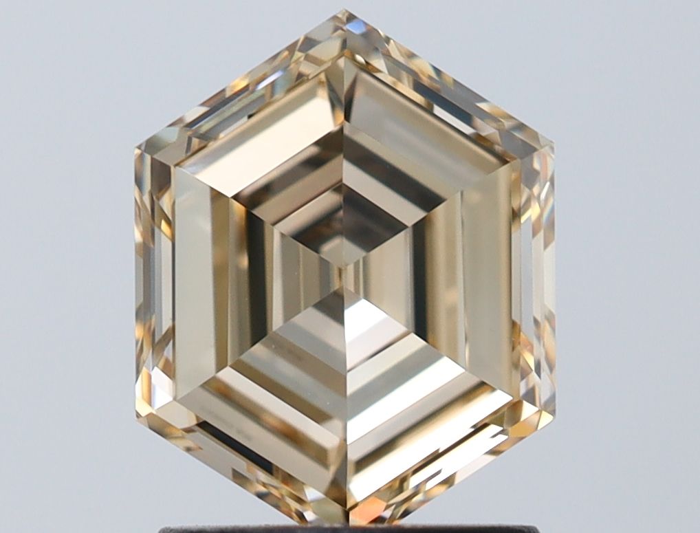 Diament 1.57 ct Fancy Light Yellowish Brown/VS1