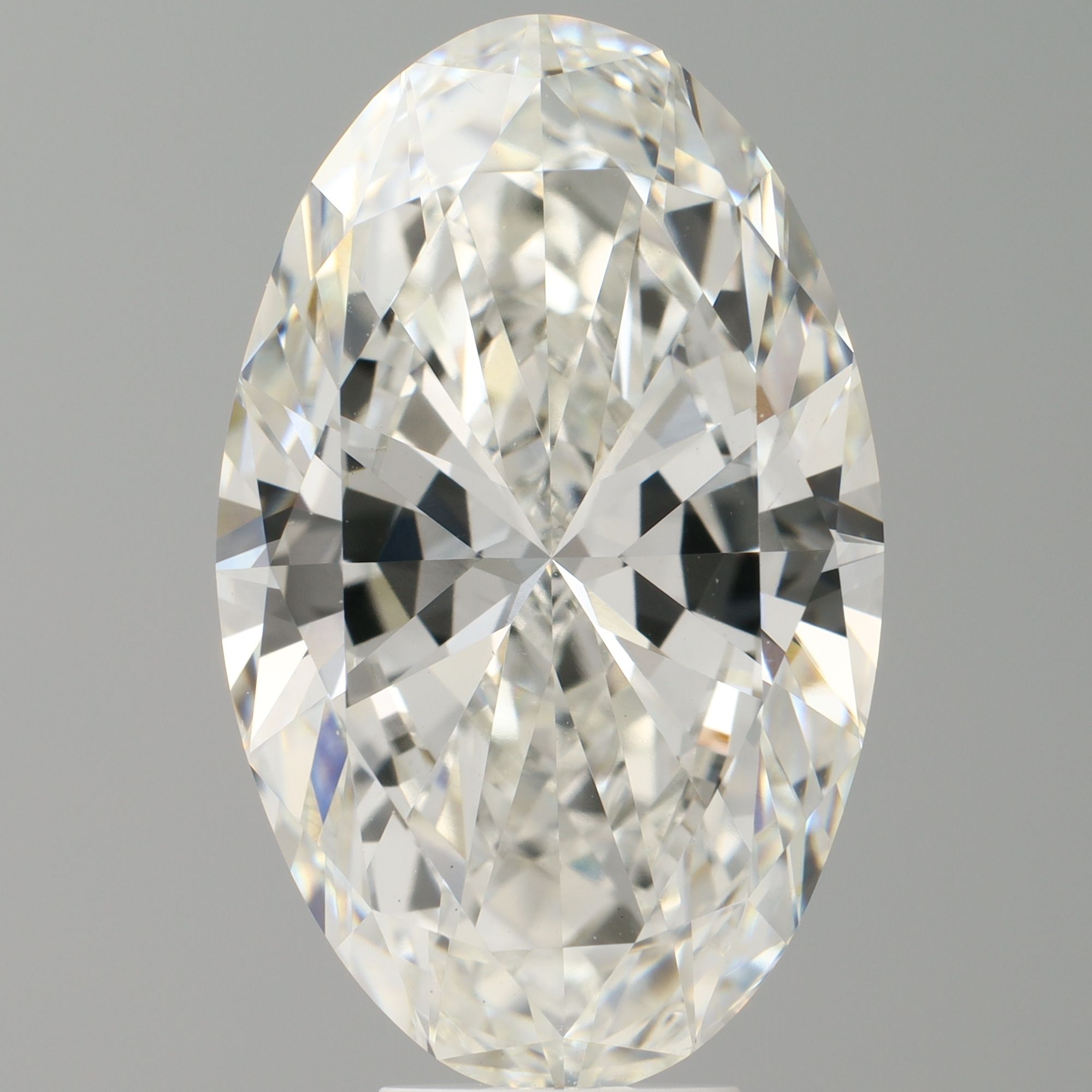 8.05 ct. oval Lab Grown Diamond front image