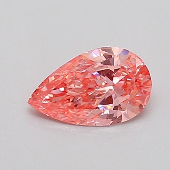 0.42 CT Fancy Vivid Pink PEAR