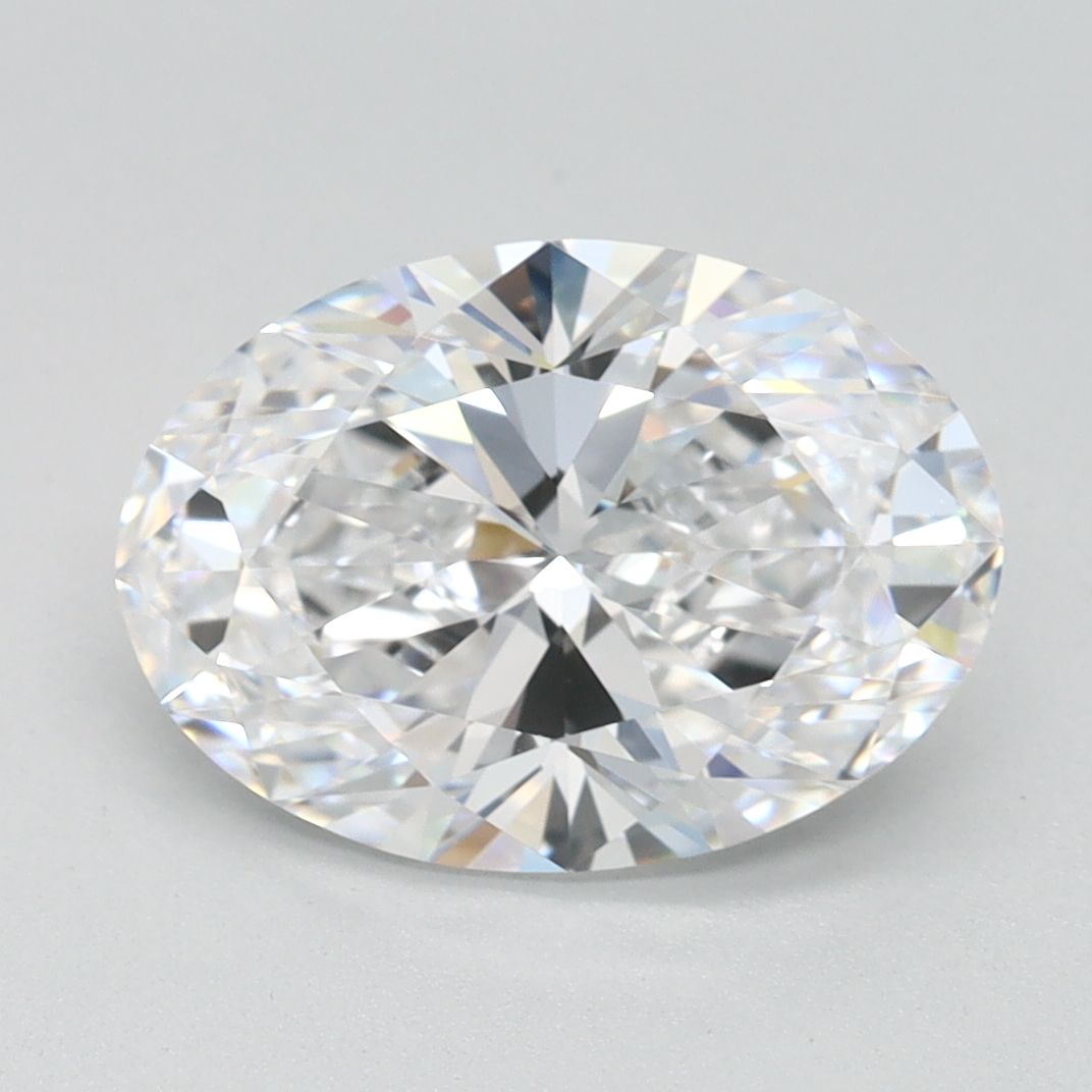 2.10 ct. oval Lab Grown Diamond front image