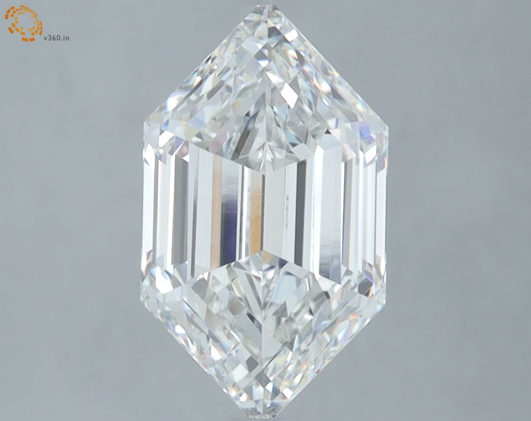 2.59 ct lab-grown Hexagonal Diamond