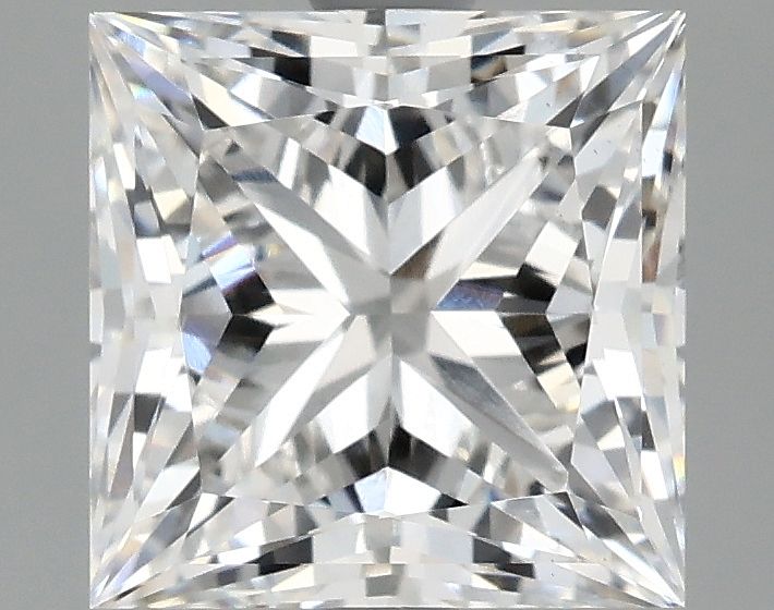 2.10 ct. princess Lab Grown Diamond front image