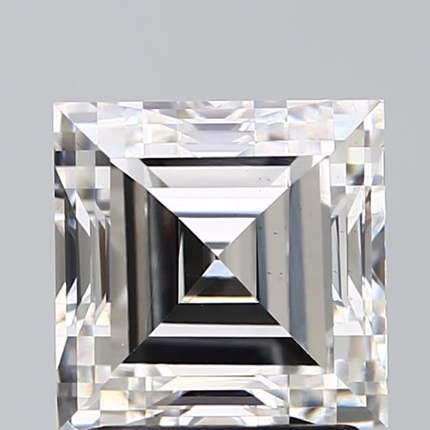 2 ct lab-grown Square radiant Diamond