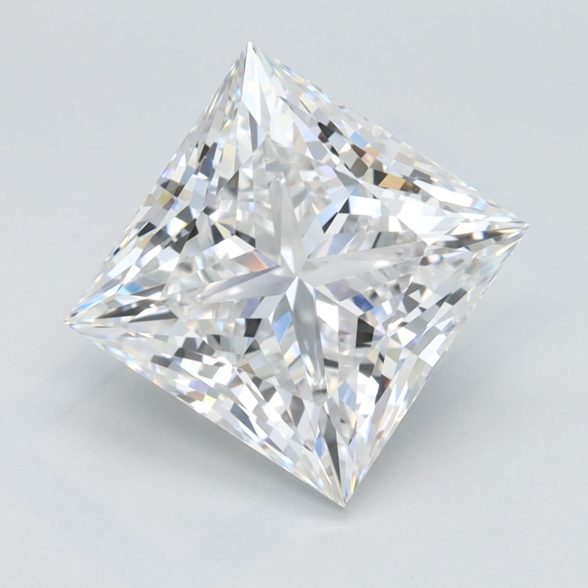 3.47 ct. princess Lab Grown Diamond front image