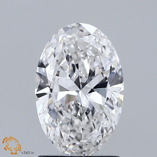 1.24 ct. oval Lab Grown Diamond front image