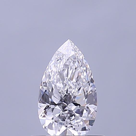 0.53 Carati D VVS1 Goccia Laboratorio Diamante
