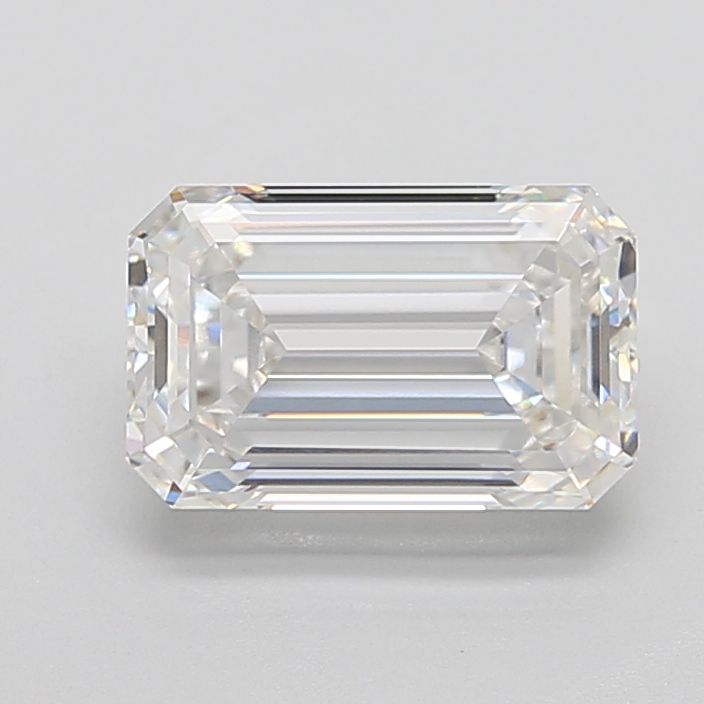 3.95 ct. emerald Lab Grown Diamond front image
