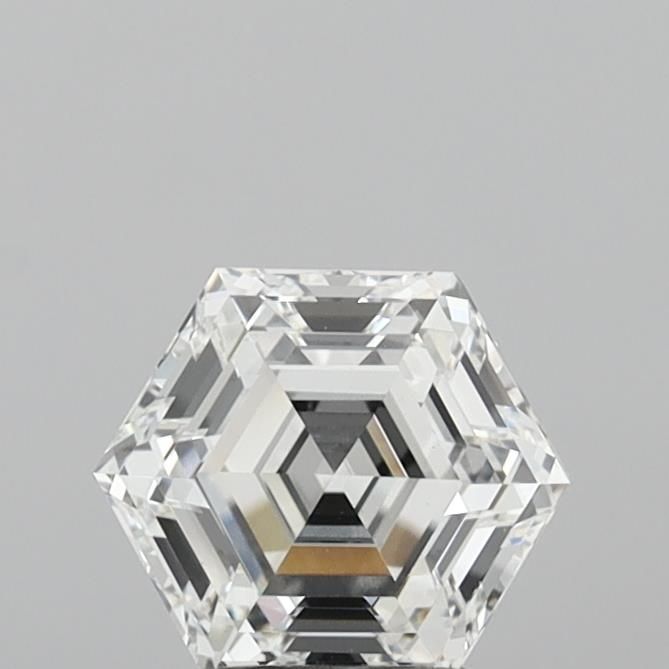 2.57 ct lab-grown Hexagonal Diamond