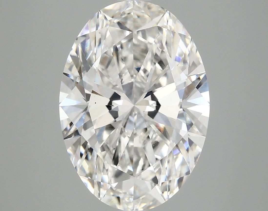 4.09 ct. oval Lab Grown Diamond front image