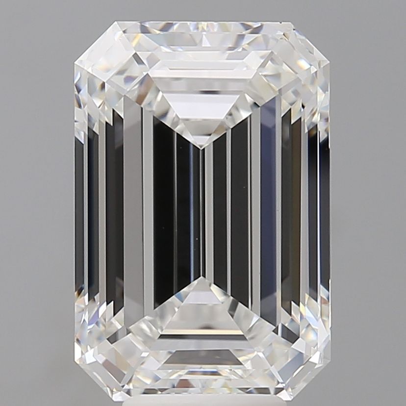 7.50 ct. emerald Lab Grown Diamond front image
