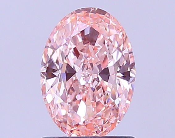 1.09 CT Fancy Vivid Pink OVAL