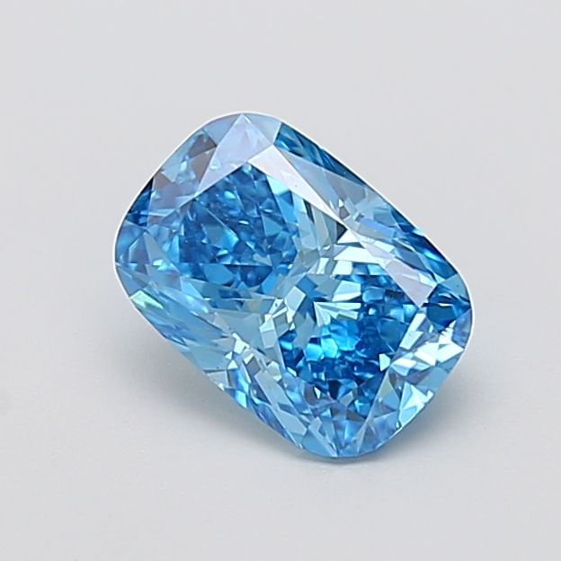 1.5 CT Fancy Vivid Blue CUSHION MODIFIED