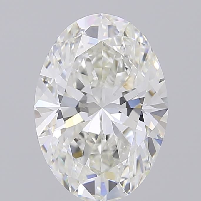 2.92 ct. oval Lab Grown Diamond front image