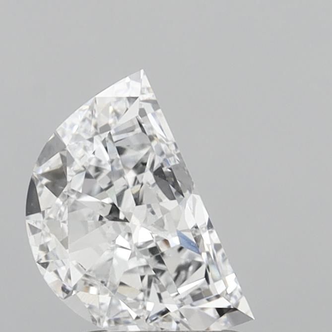 1.37 ct lab-grown Half moon Diamond