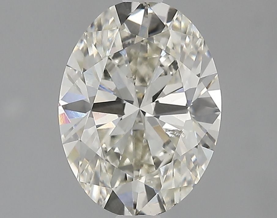2.01 ct. oval Lab Grown Diamond front image