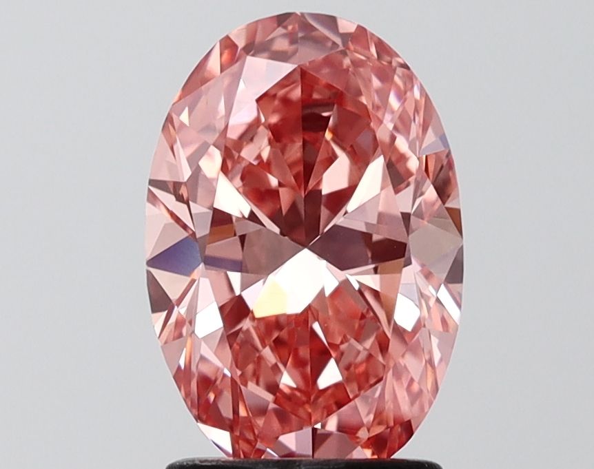 1.95 ct. oval Lab Grown Diamond front image