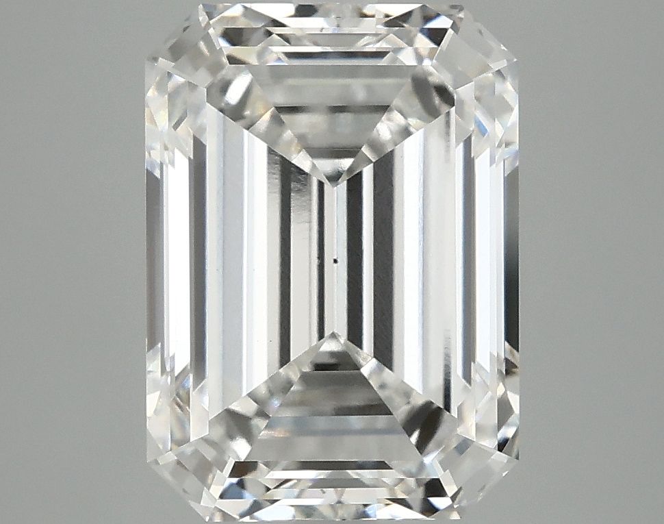 5.03 ct. emerald Lab Grown Diamond front image