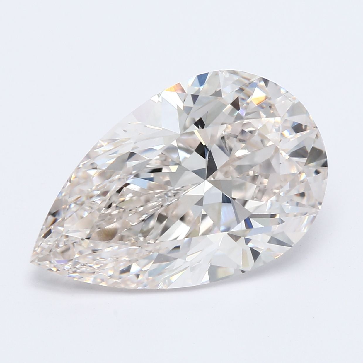 4.30 ct. pear Lab Grown Diamond front image