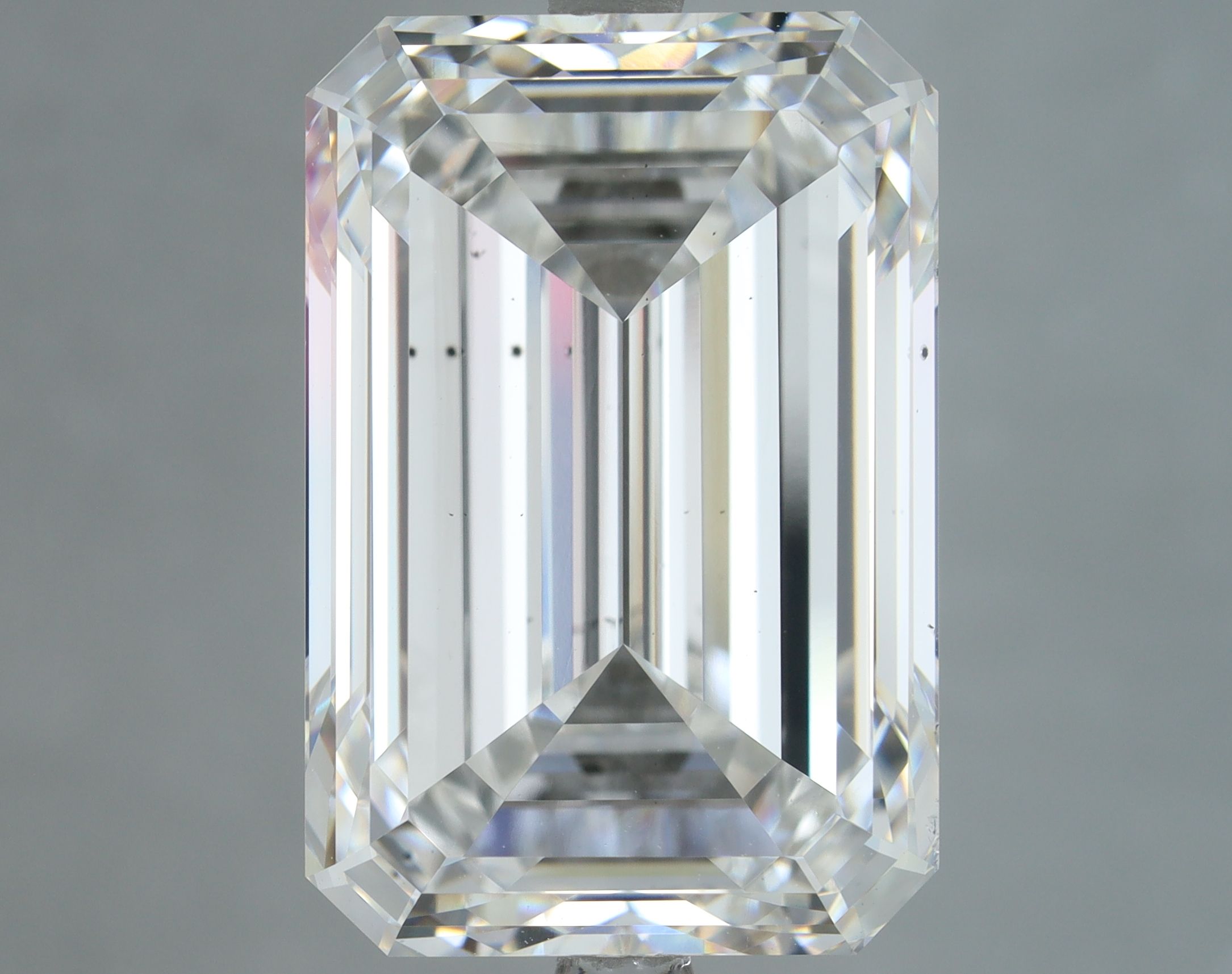 10.01 ct. emerald Lab Grown Diamond front image