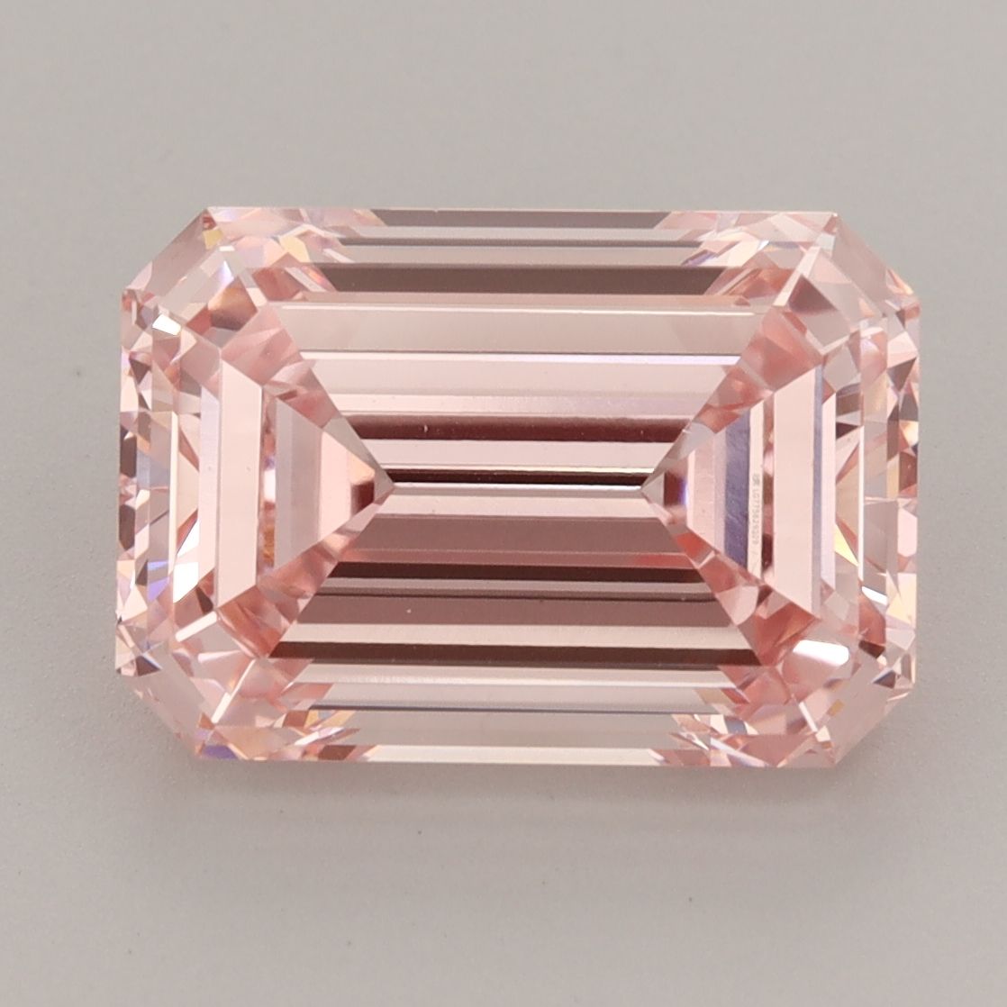 5.23 ct. emerald Lab Grown Diamond front image