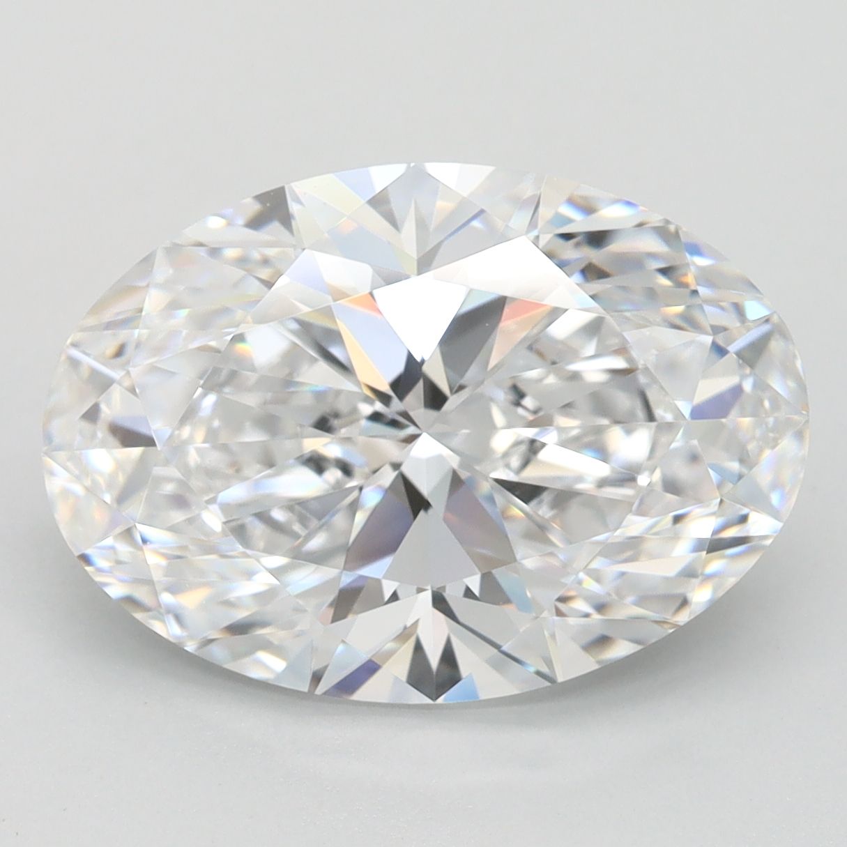 4.25 ct. oval Lab Grown Diamond front image