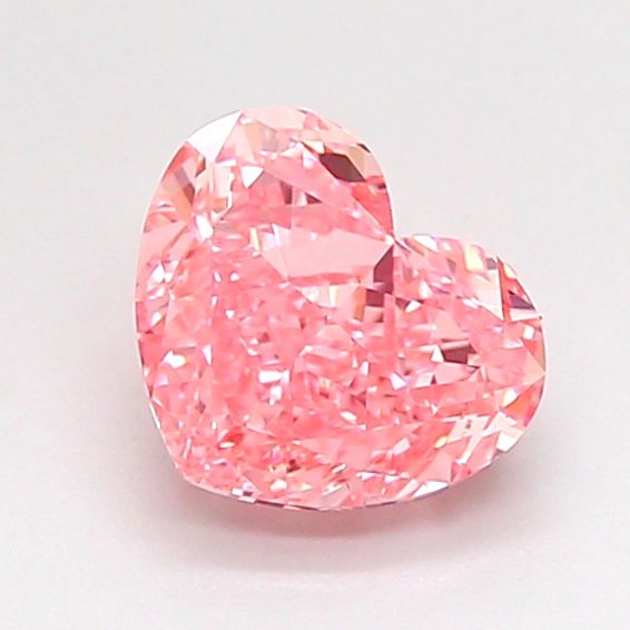 1.06 CT Fancy Vivid Pink HEART