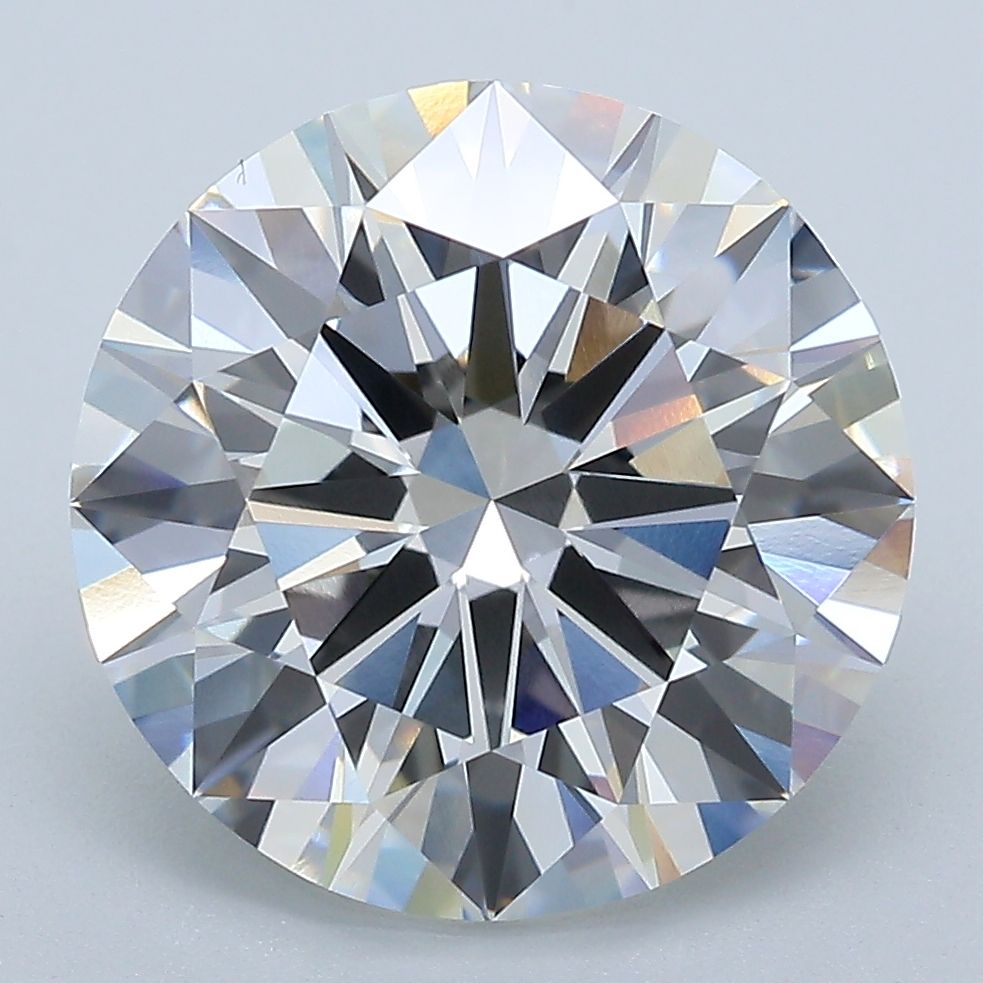6.05 ct. round Lab Grown Diamond front image