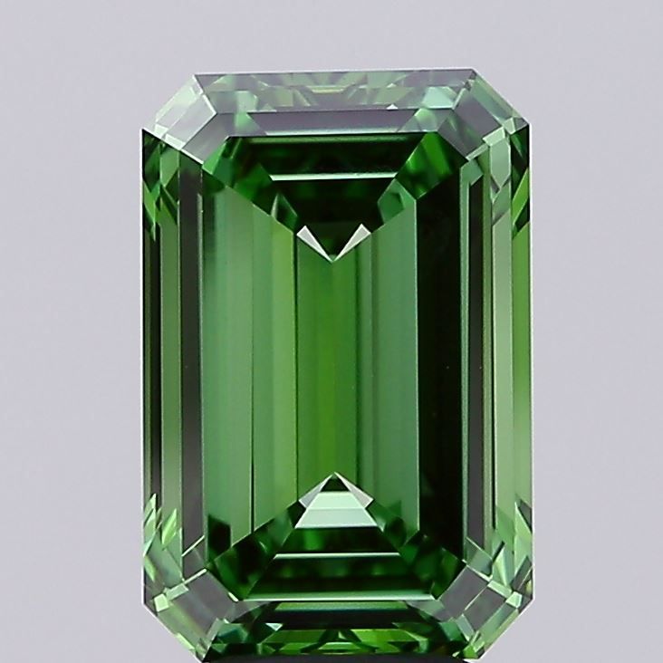 4.80 ct. emerald Lab Grown Diamond front image