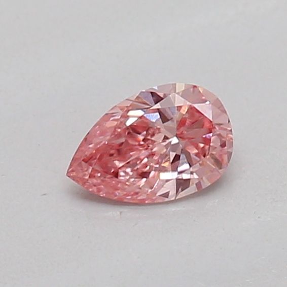 0.14 CT Fancy Vivid Pink PEAR