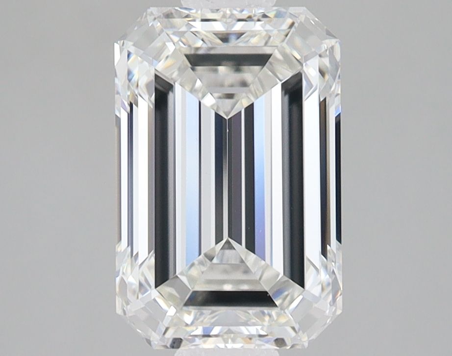 2.56 ct. emerald Lab Grown Diamond front image
