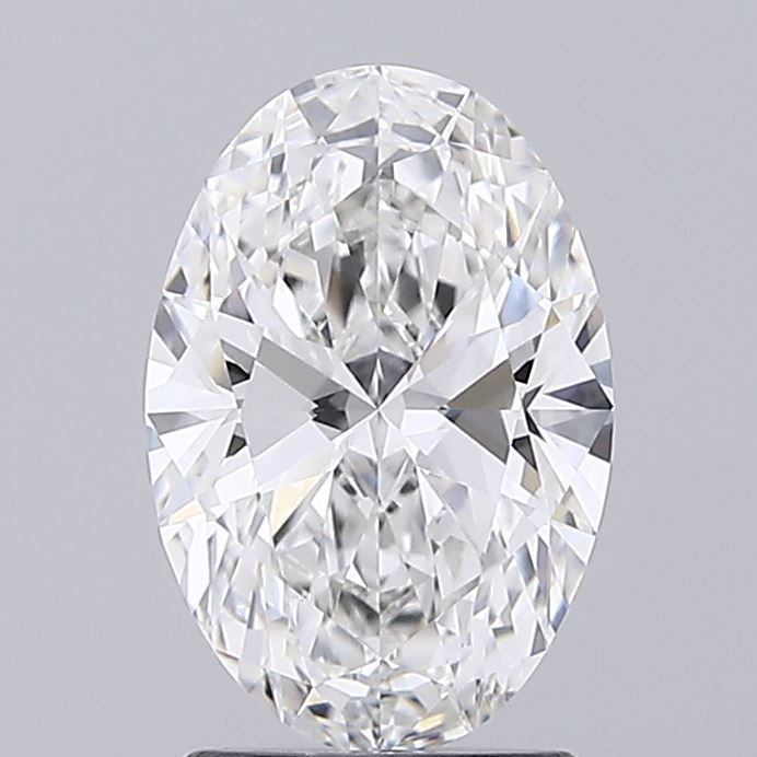 2.01 ct. oval Lab Grown Diamond front image