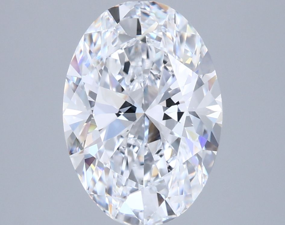 2.75 ct. oval Lab Grown Diamond front image