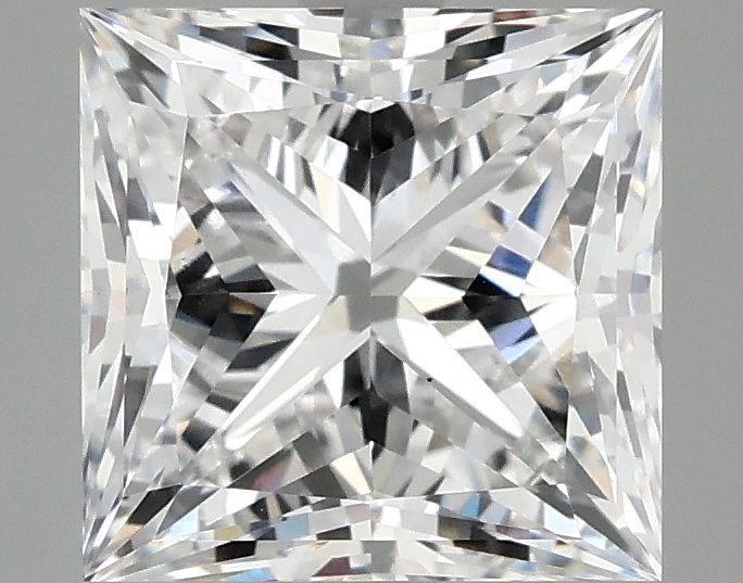 3.07 ct. princess Lab Grown Diamond front image