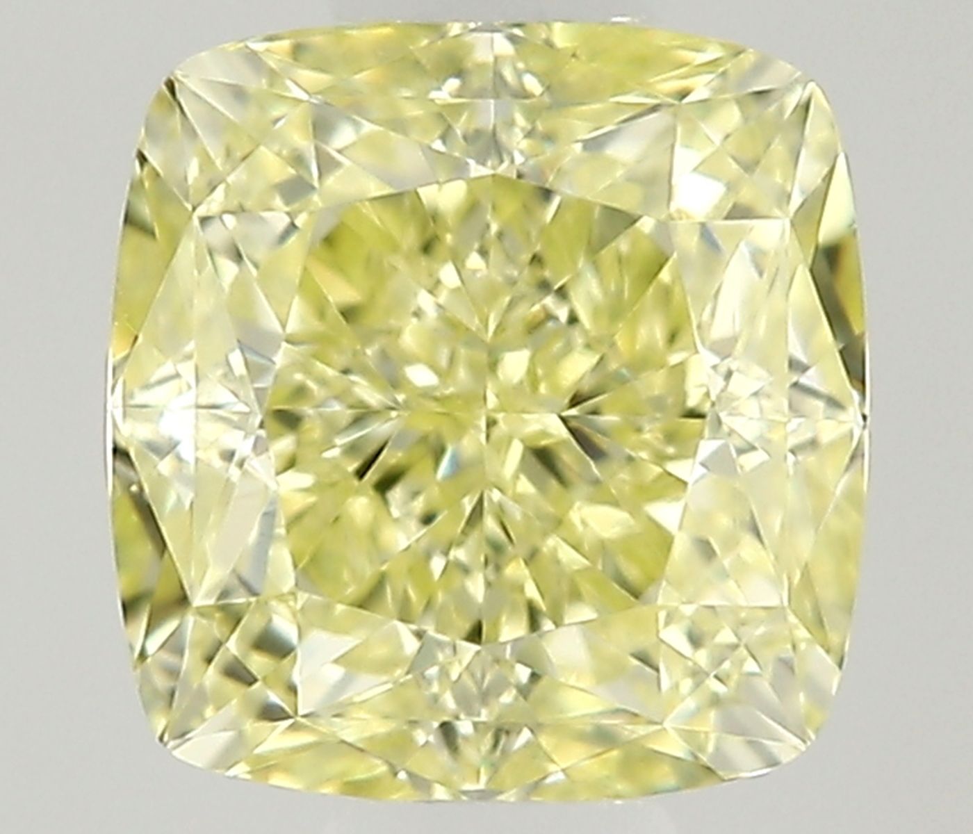Diament 0.43 ct Fancy Light Yellow/VVS2