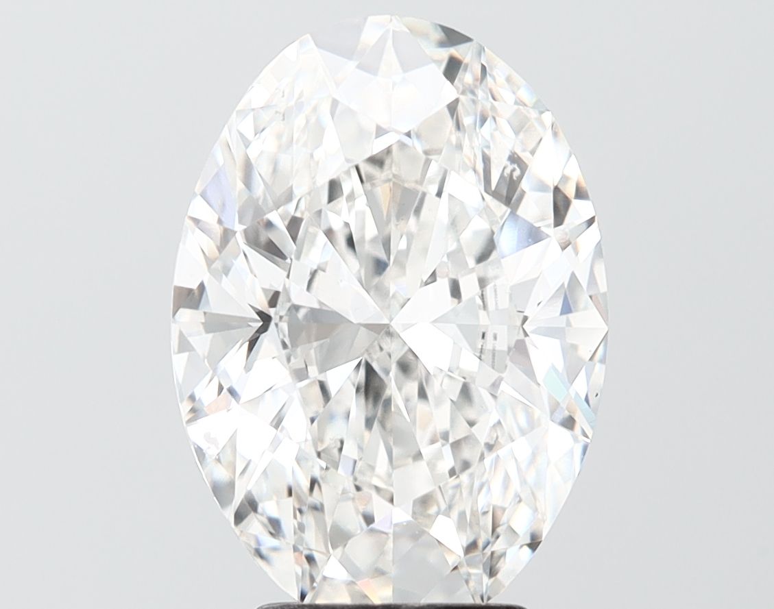 4.50 ct. oval Lab Grown Diamond front image