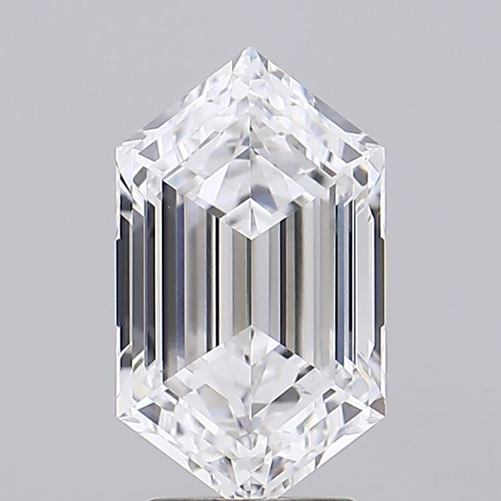 3.06 ct lab-grown Hexagonal Diamond
