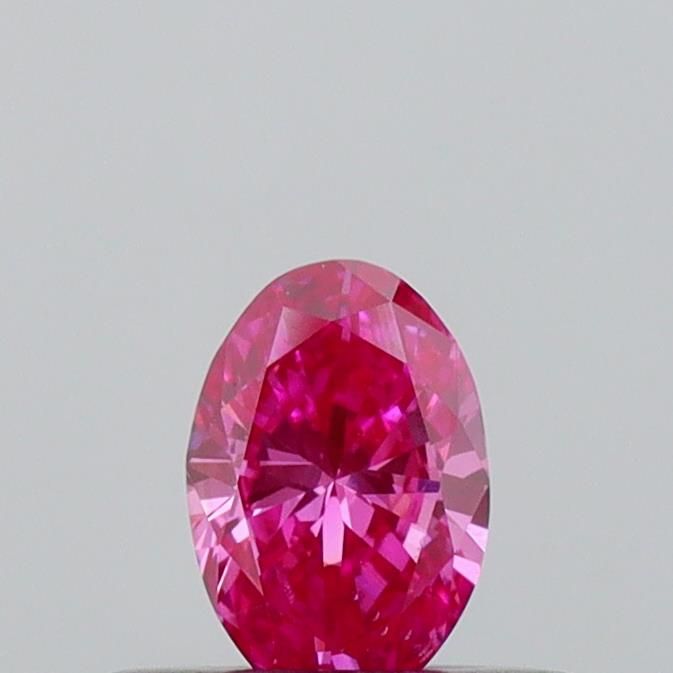 0.29 CT Fancy Vivid Pink OVAL