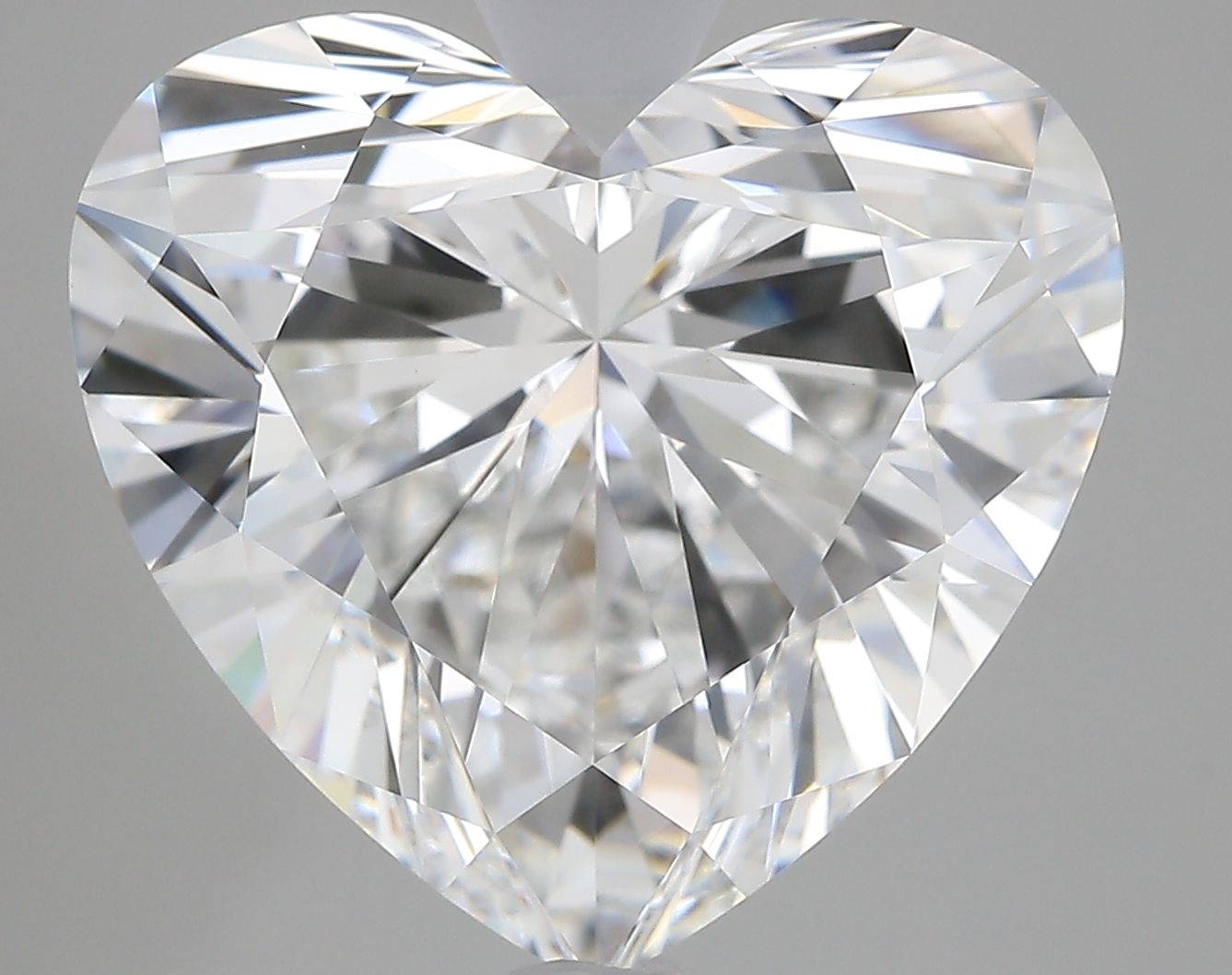 7.23 ct. heart Lab Grown Diamond front image