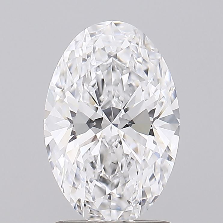 1.42 ct. oval Lab Grown Diamond front image