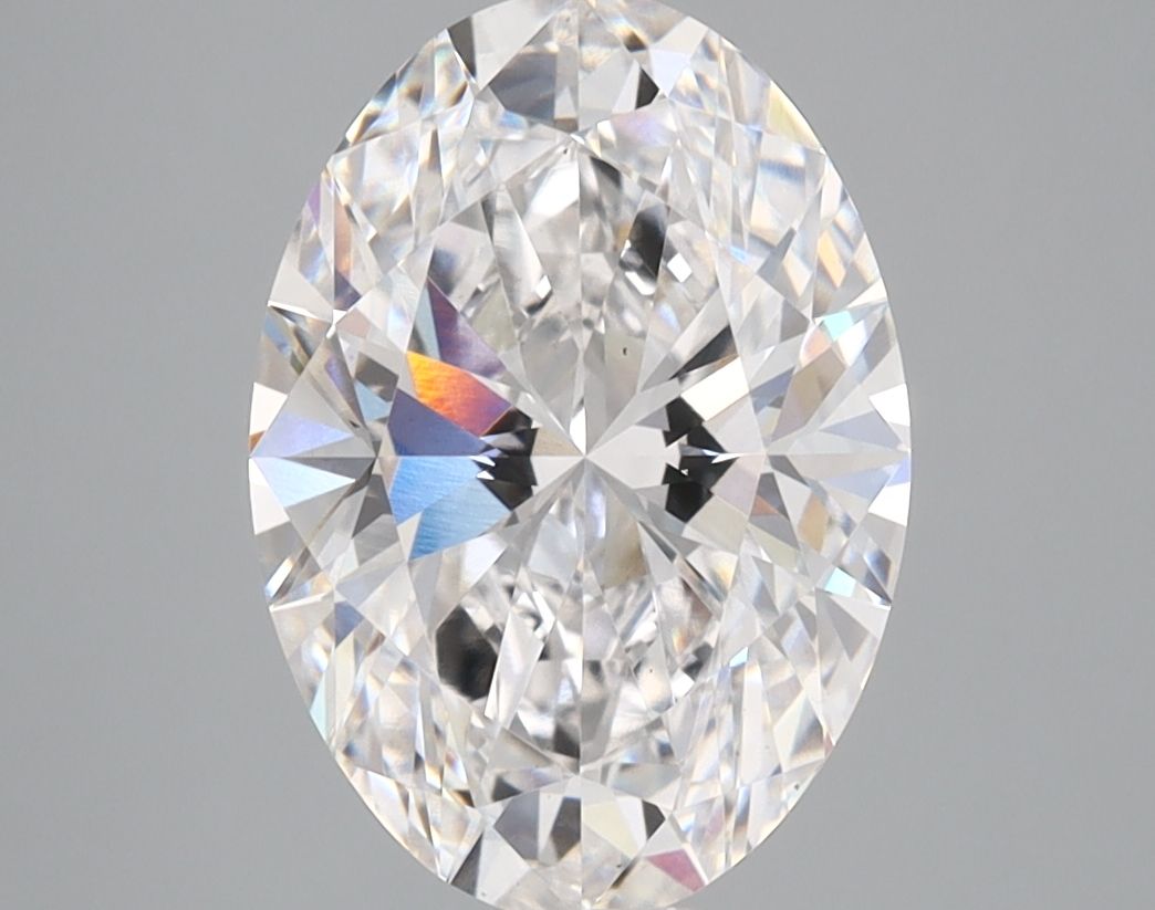 3.05 ct. oval Lab Grown Diamond front image