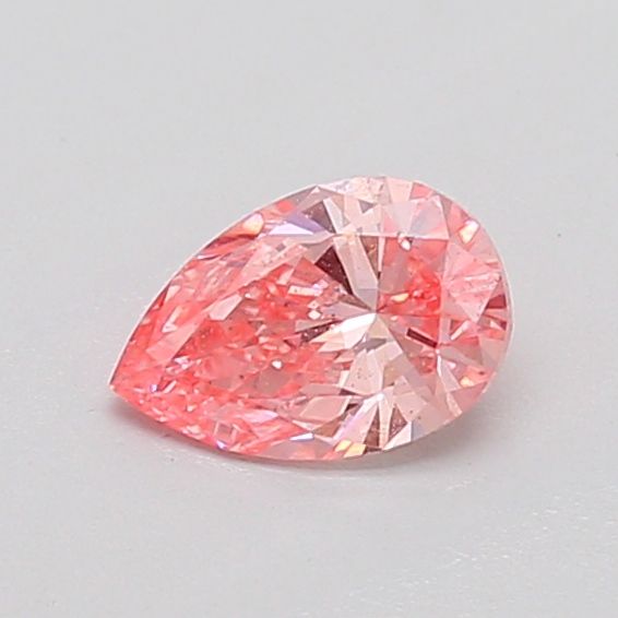0.38 CT Fancy Vivid Pink PEAR