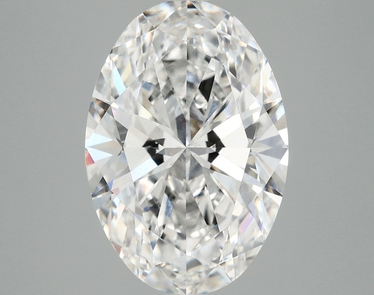 5.09 ct. oval Lab Grown Diamond front image