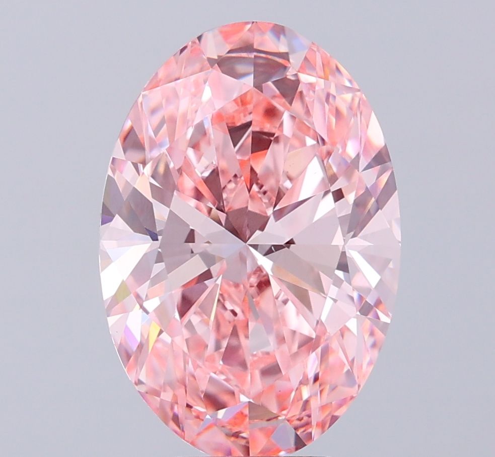 5.03 ct. oval Lab Grown Diamond front image