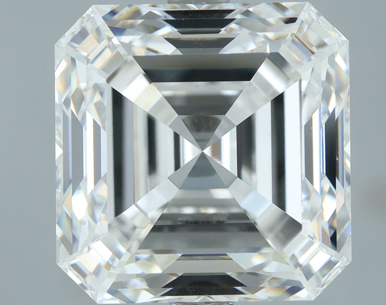 7.01 ct. asscher Lab Grown Diamond front image