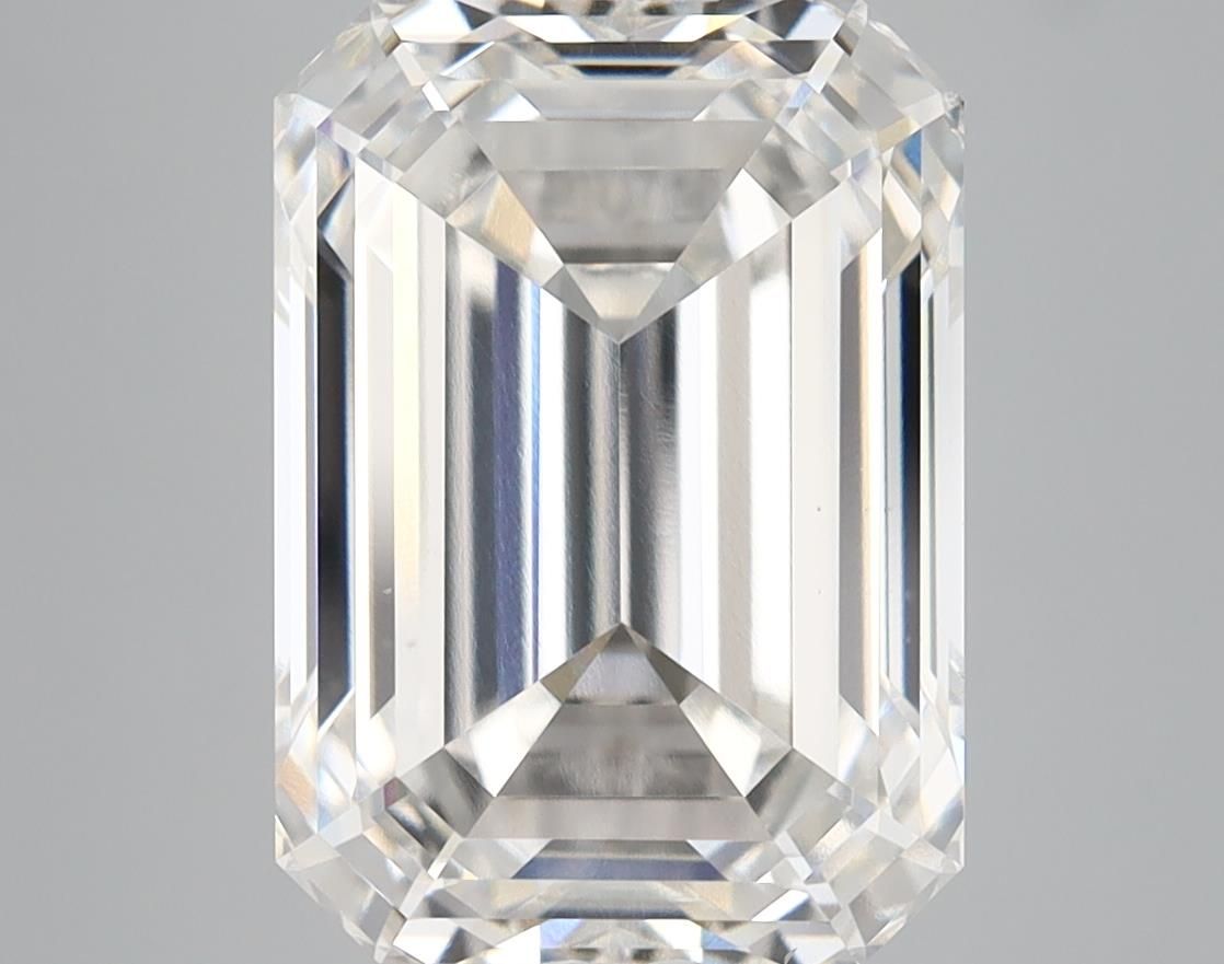 6.17 ct. emerald Lab Grown Diamond front image